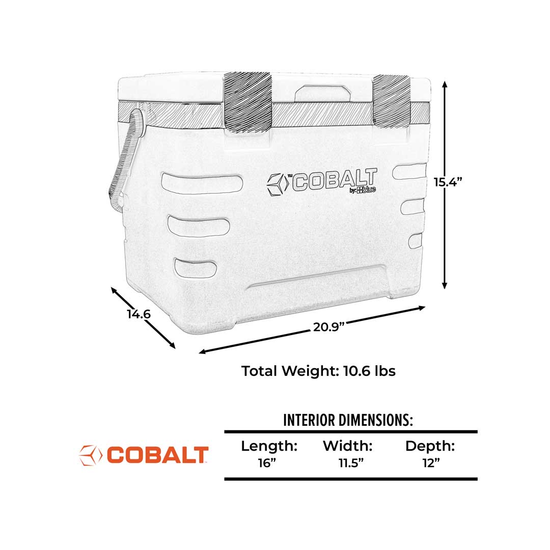 Blue Coolers Cobalt 37 Quart Weekender Cooler