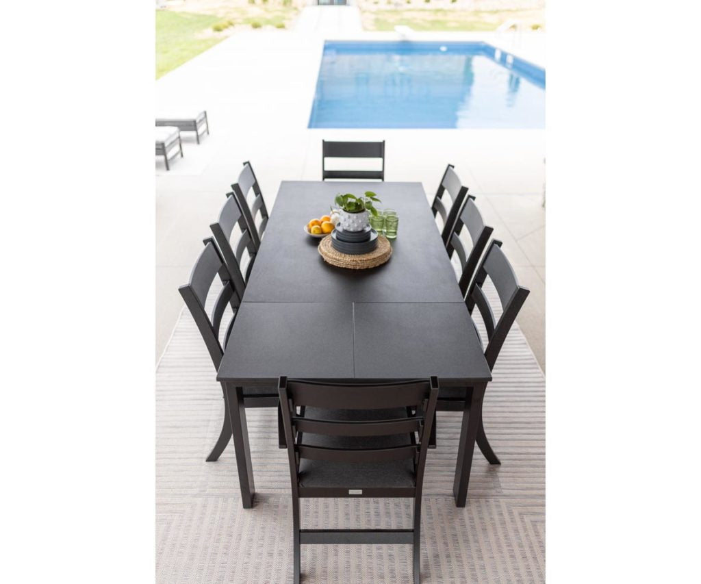 Berlin Gardens Berkley Expandable Rectangle Table Dining Height