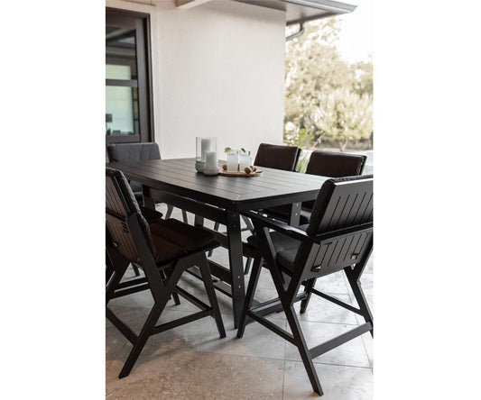 Berlin Gardens Hudson Rectangle Table Dining Height