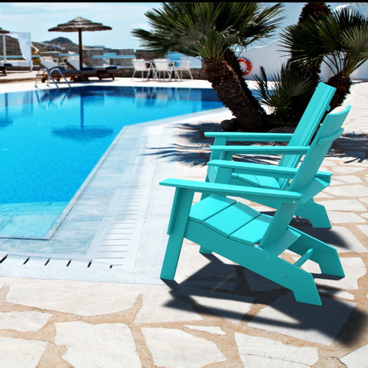 PolyTEAK Modern Adirondack Chair by ResinTeak