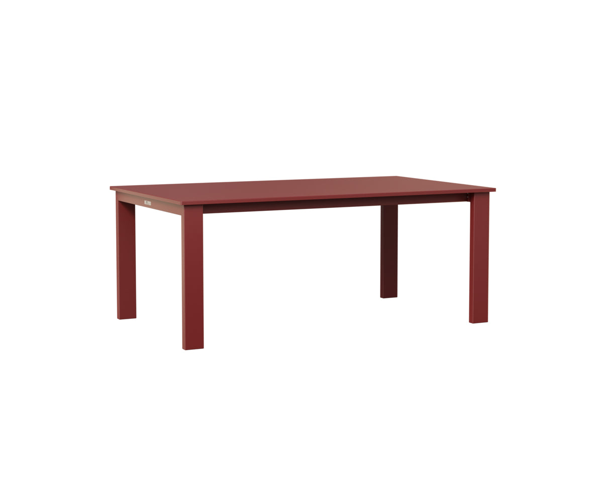Berlin Gardens Berkley Expandable Rectangle Table Dining Height