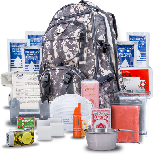 Blue Coolers Blue Seventy-Two PRO SERIES - Deluxe 3 Day Emergency Kit for 1 Person