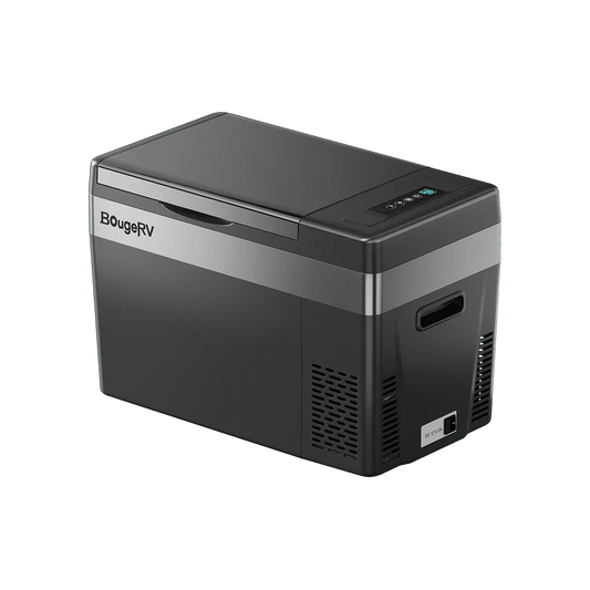 BougeRV 12V 30 Quart (28L) Portable Car Fridge Black