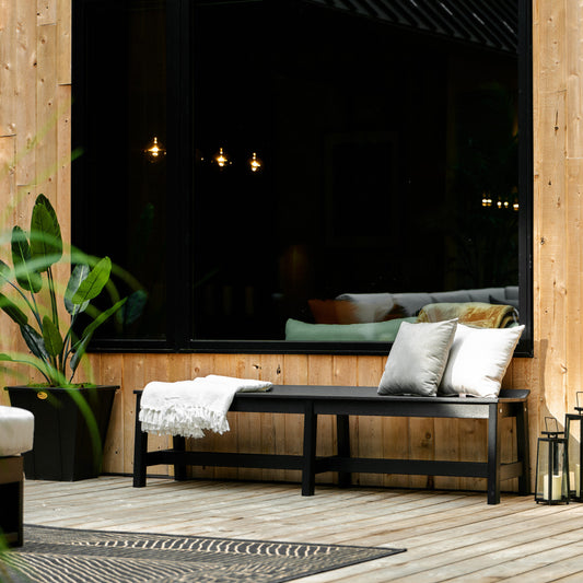 LuxCraft 72" Cafe Dining Bench