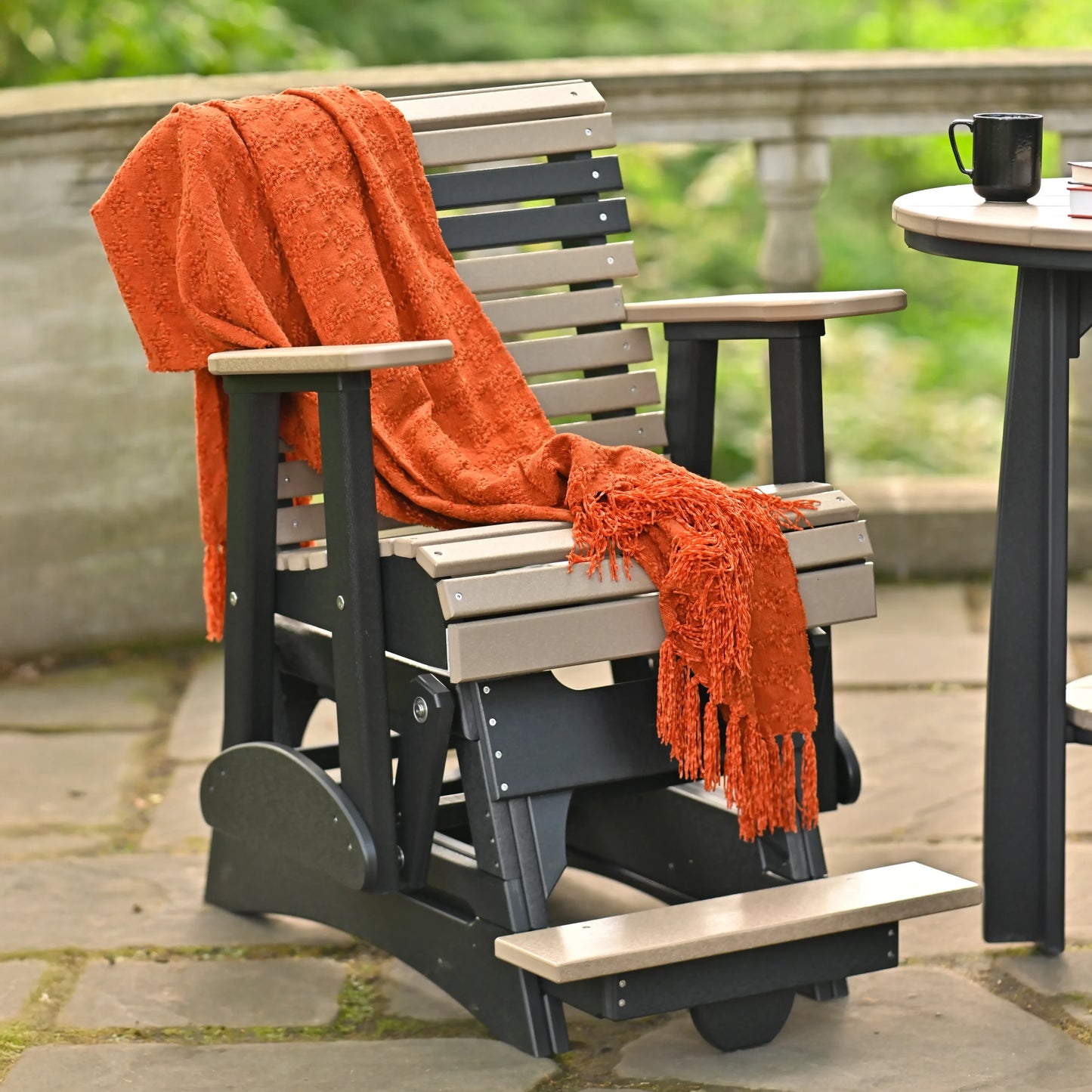 LuxCraft 2' Plain Balcony Glider