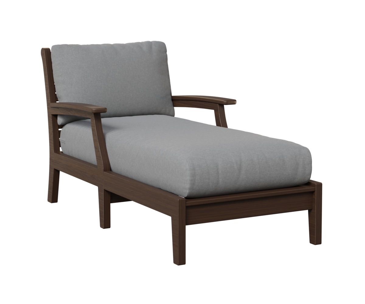 Berlin Gardens Classic Terrace Arm Chaise Lounge Group B Fabric
