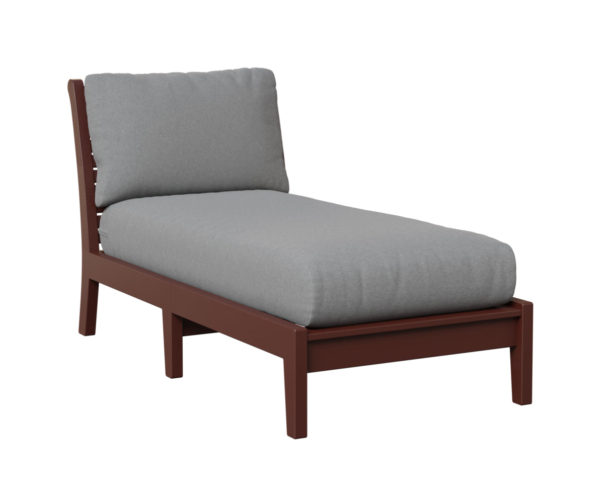 Berlin Gardens Classic Terrace Armless Chaise Lounge Group B Fabric