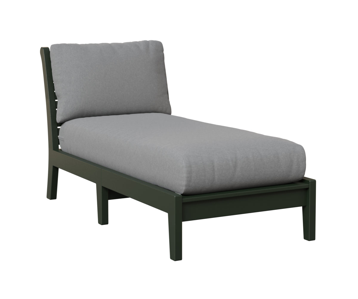 Berlin Gardens Classic Terrace Armless Chaise Lounge Group B Fabric