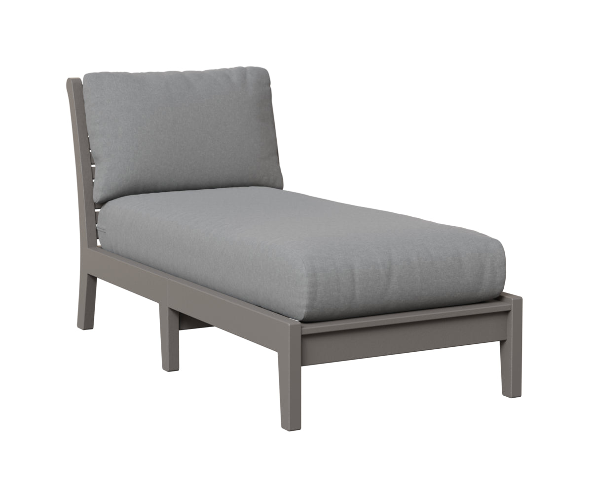 Berlin Gardens Classic Terrace Armless Chaise Lounge Group B Fabric