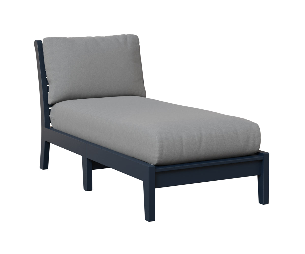 Berlin Gardens Classic Terrace Armless Chaise Lounge Group B Fabric