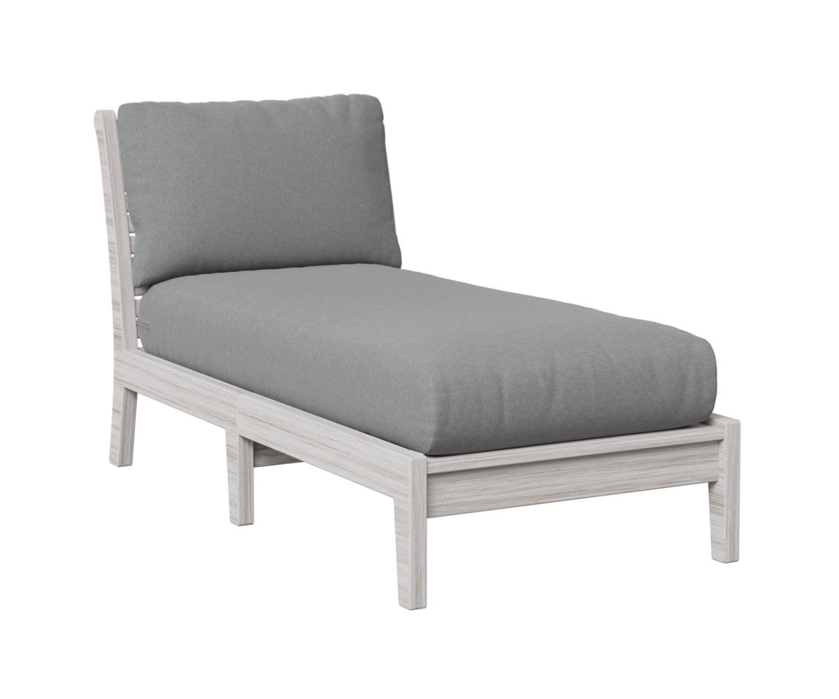 Berlin Gardens Classic Terrace Armless Chaise Lounge Group B Fabric