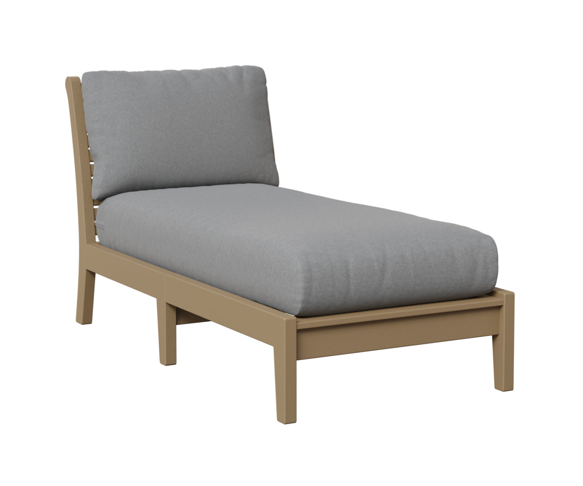 Berlin Gardens Classic Terrace Armless Chaise Lounge Group B Fabric