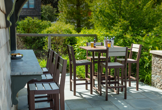 Seaside Casual Coastline Café Bar Chair