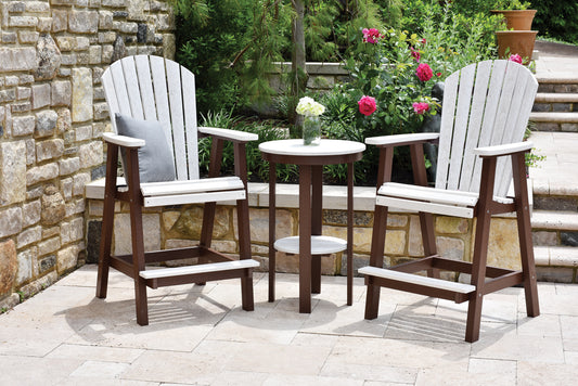 Berlin Gardens Comfo Back Adirondack Bar Height Chair