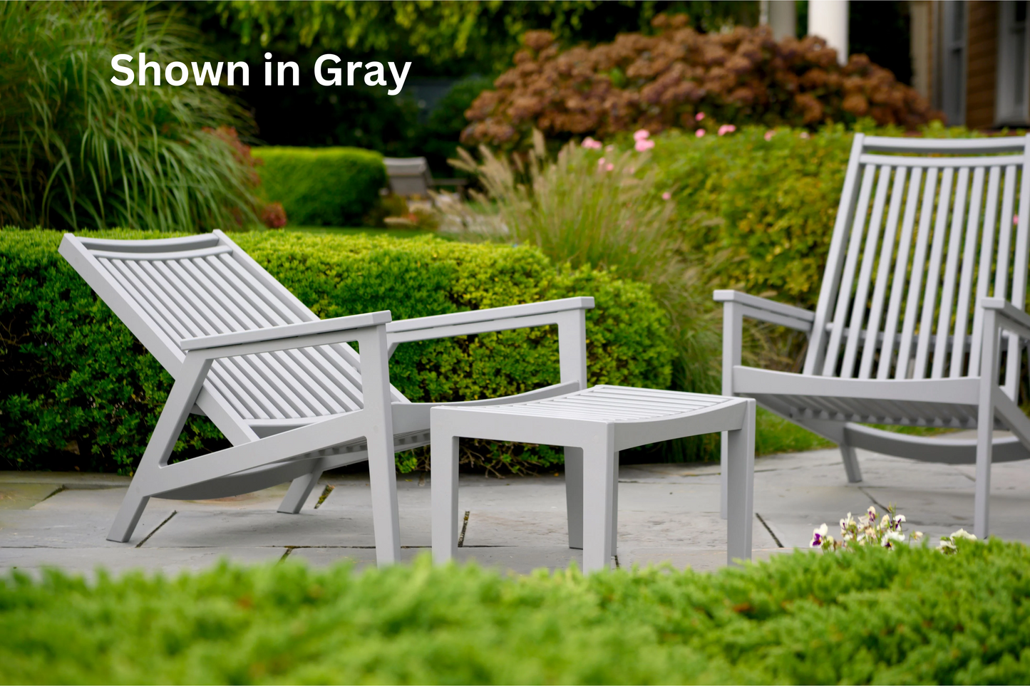 Seaside Casual Poly SUR Ottoman