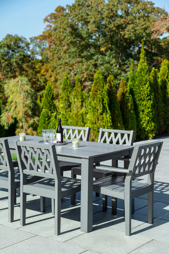 Seaside Casual Greenwich 35" x 70" Dining Table