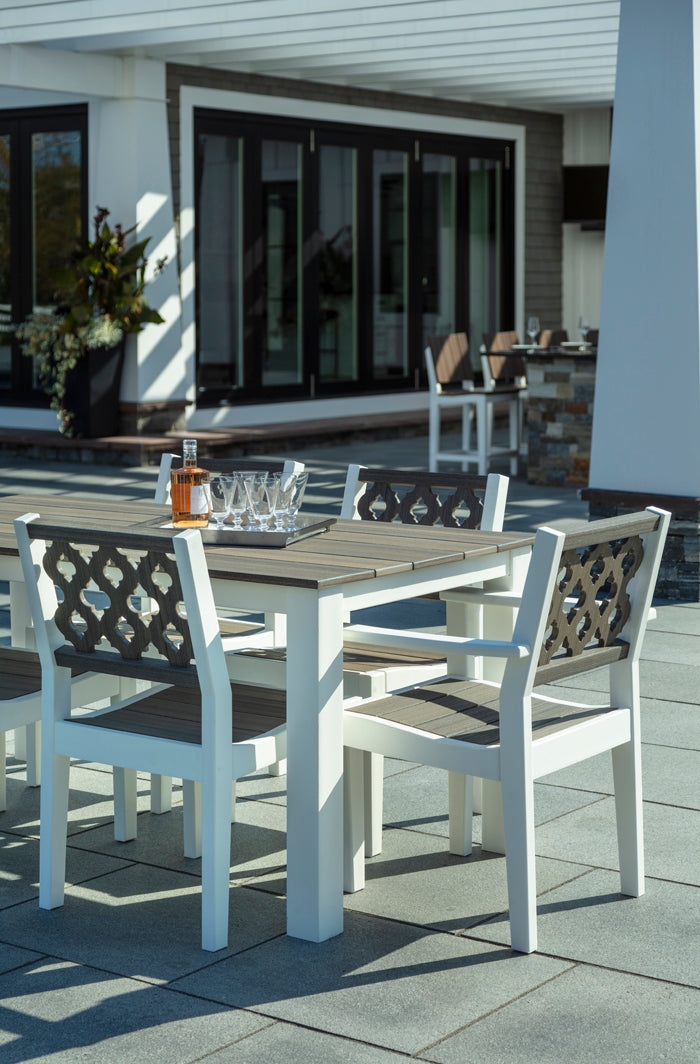 Seaside Casual Greenwich 35" x 70" Dining Table