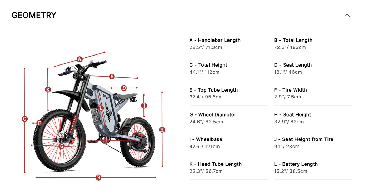 EVDirtBikes Freego X2 Off Road Dirt Electric Mountain Bike