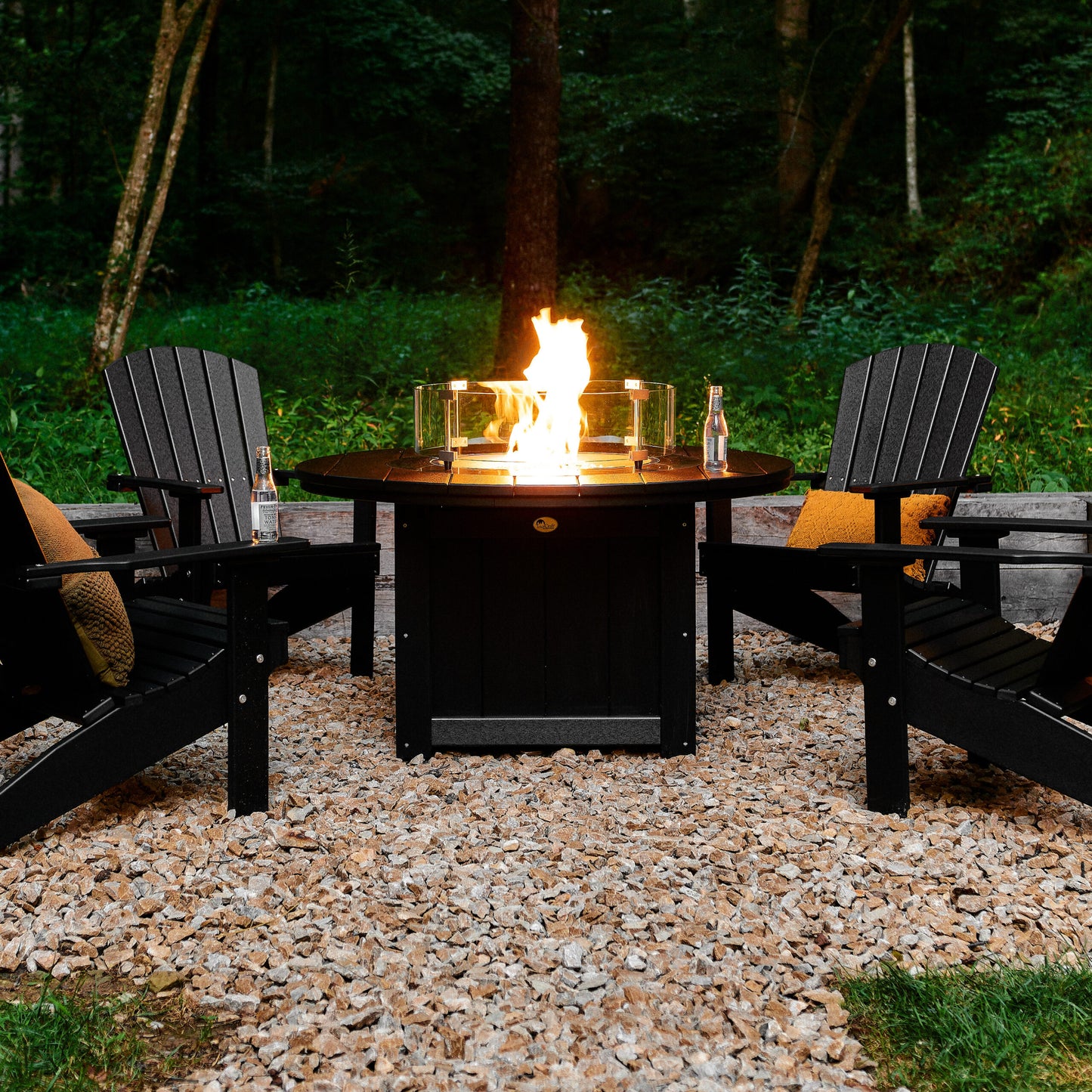 LuxCraft Poly Lumin Fire Pit 46" Round