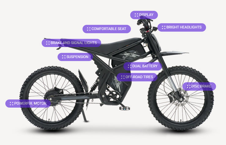 EVDirtBikes Riding Times GT73 Electric Motorbike