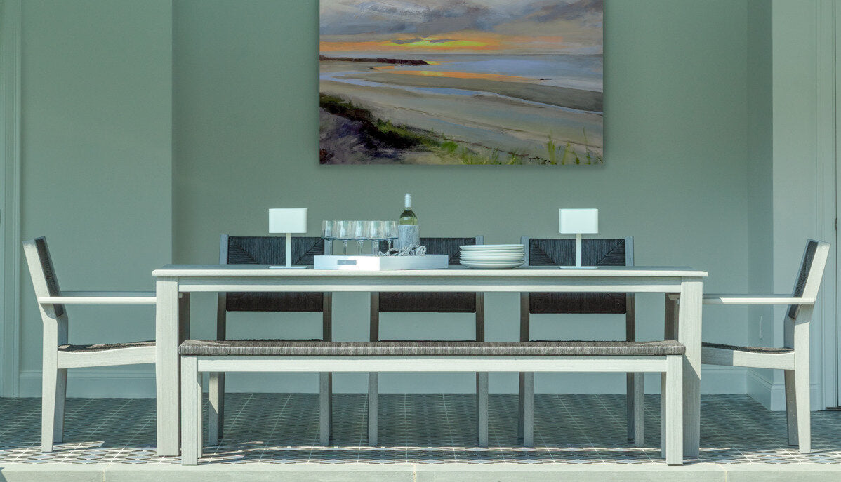 Seaside Casual Greenwich 35" x 90" Dining Table