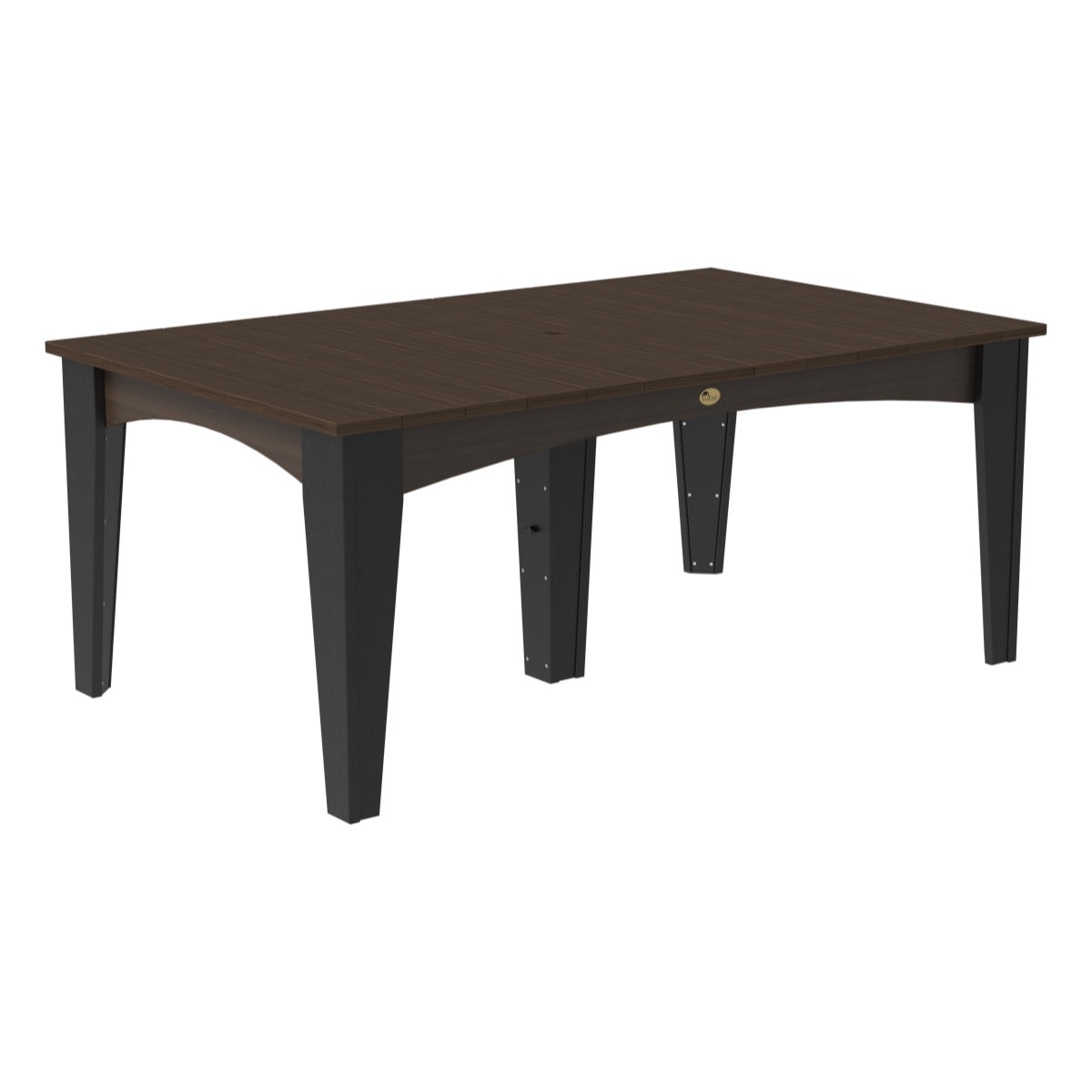 LuxCraft 44" x 72" Island Dining Rectangle Table