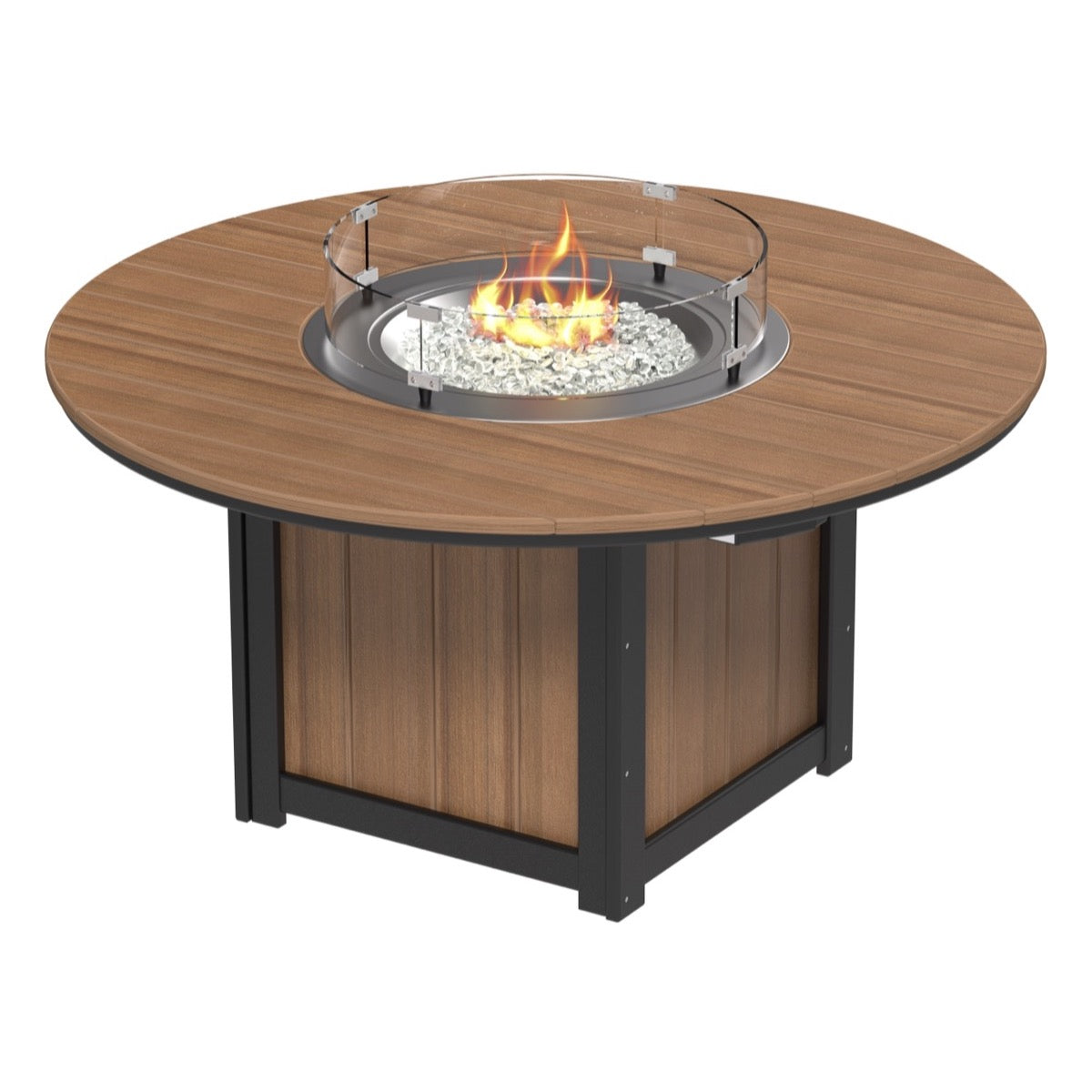 LuxCraft Poly Lumin Fire Table 60" Round