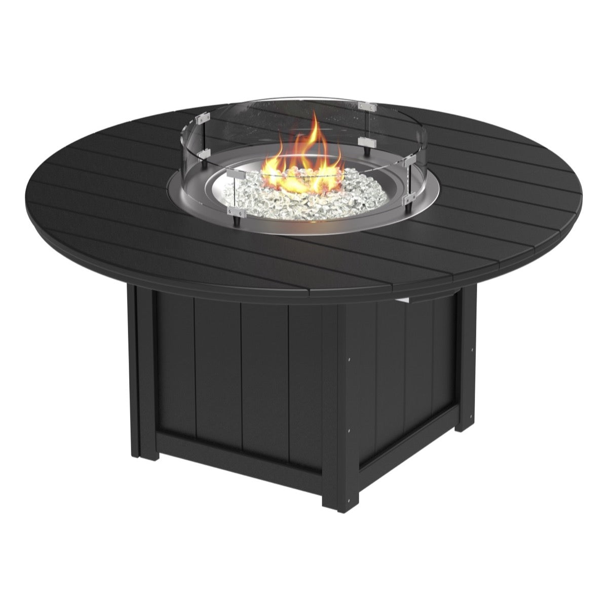 LuxCraft Poly Lumin Fire Table 60" Round