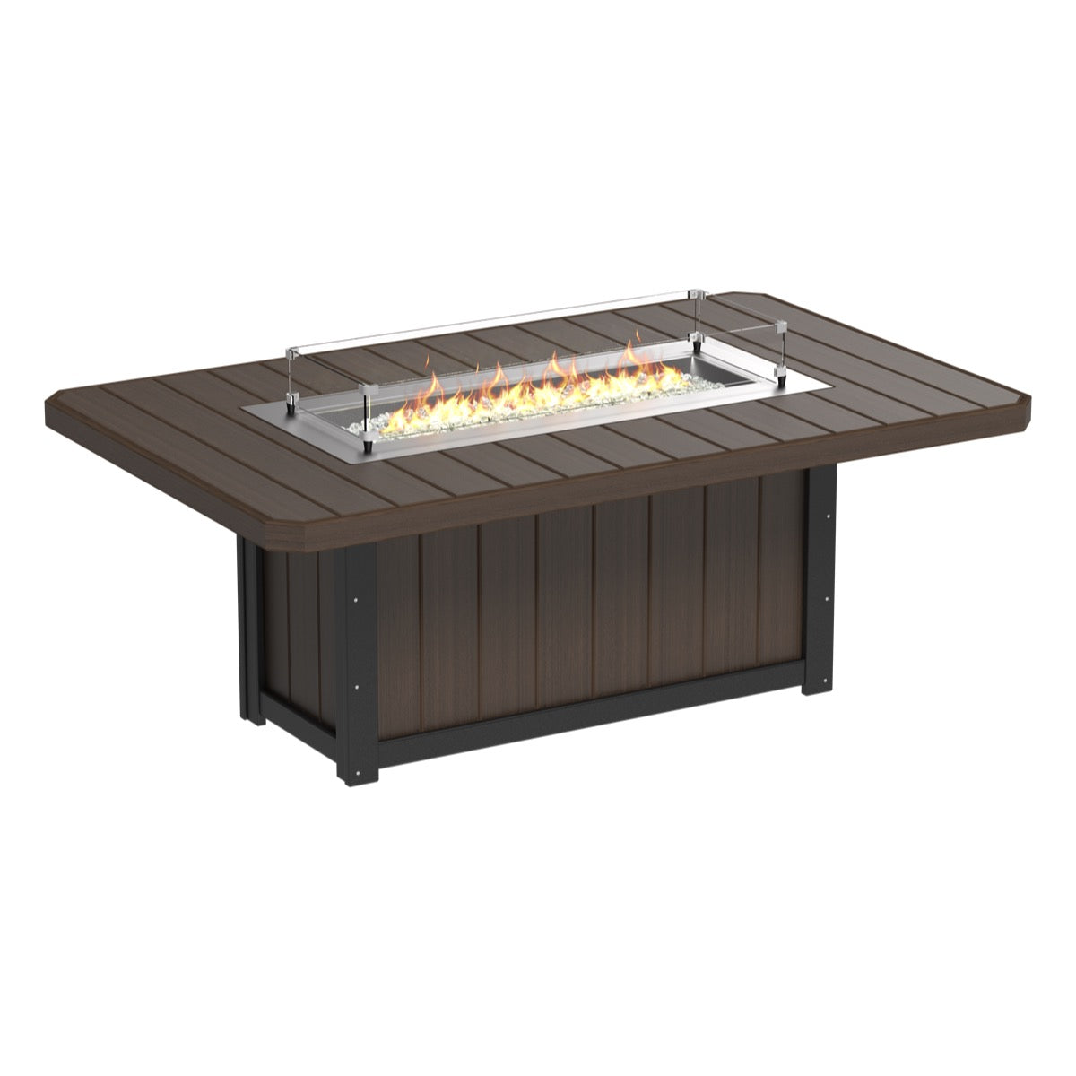 LuxCraft Lumin Fire Table 79" Rectangular