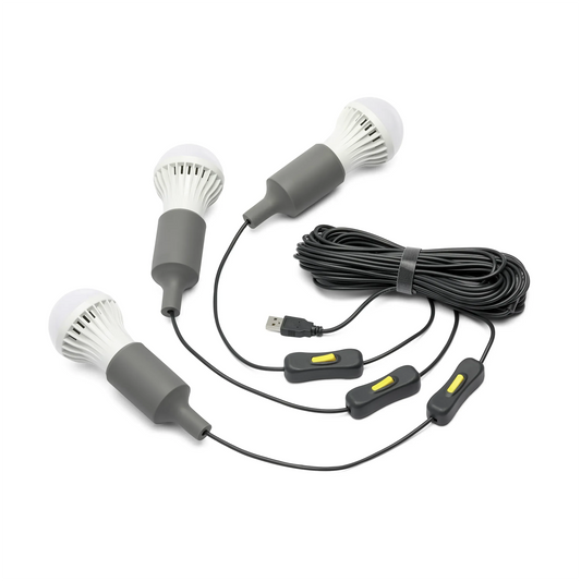 Lion Energy 3 LED Light Bulb String