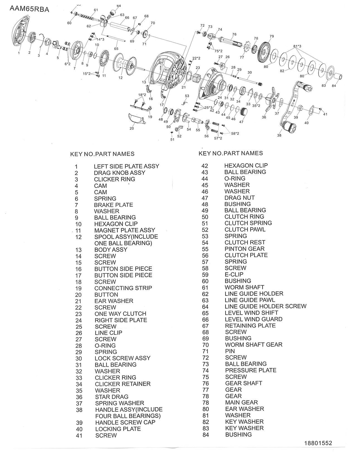 Ardent APEX MAGNUM Baitcast Reel RH