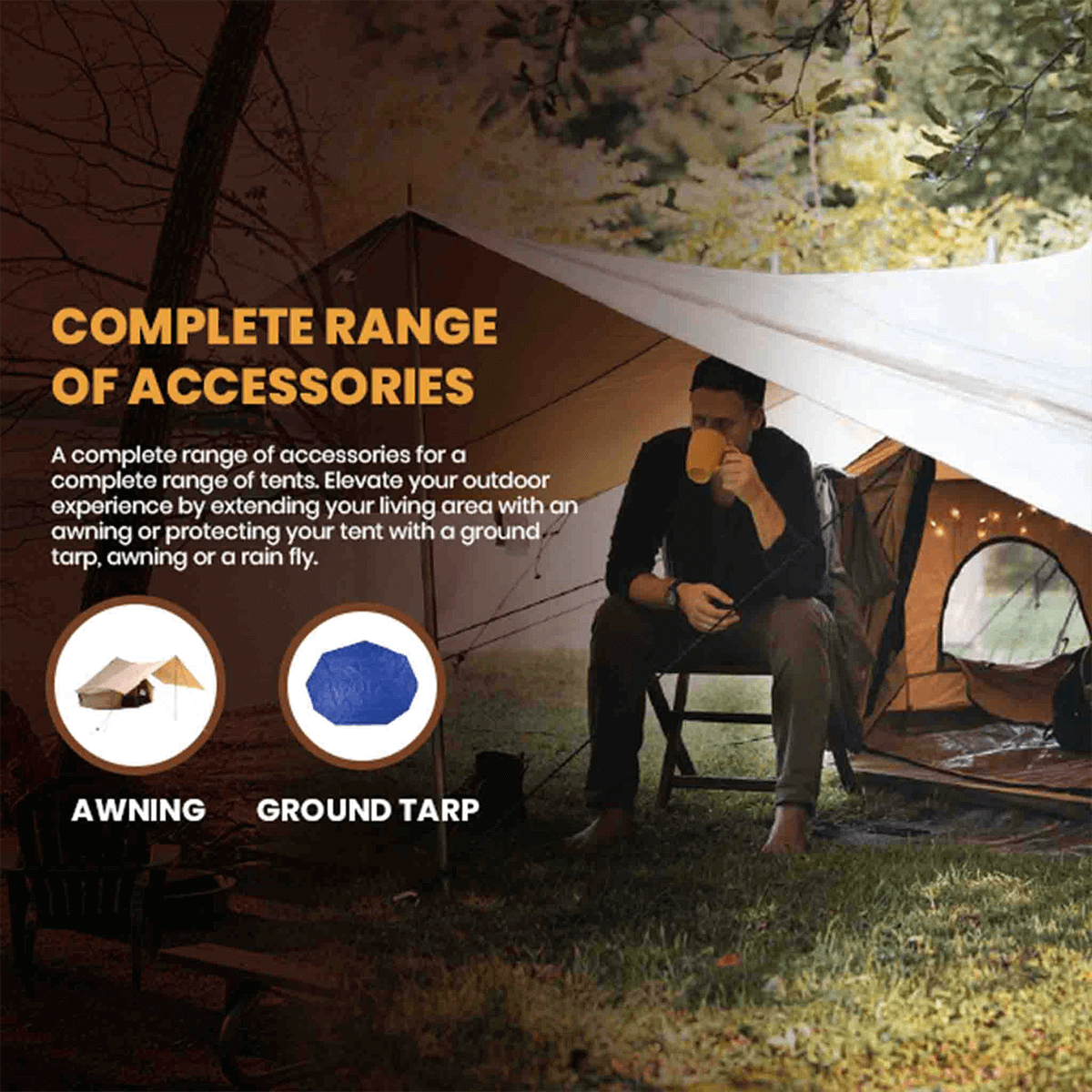 White Duck Outdoors 20' Regatta Bell Tent