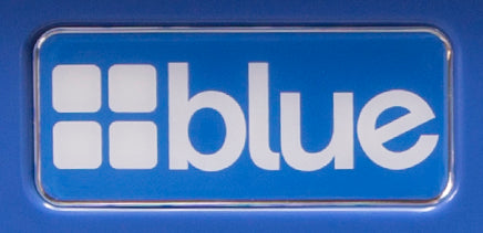 Blue Coolers Parts - Replacement Logo Decal for Front of Cooler