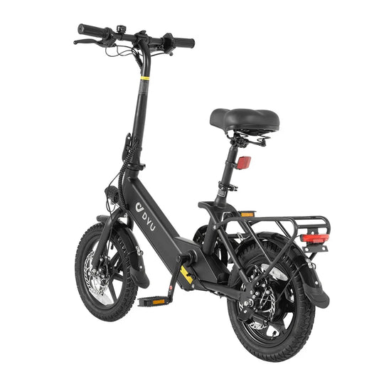 eBike Boys DYU-C3 Folding Electric Bike - Lightweight, 36V, 200W, 14-Inch Wheels