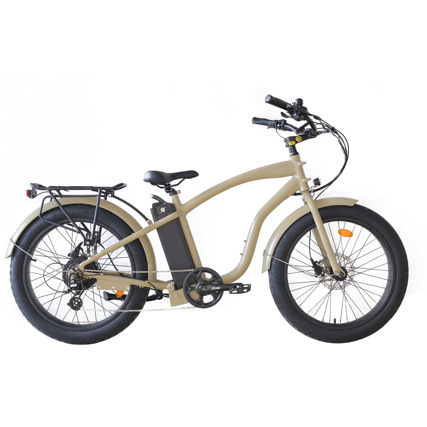 Coastal Cruiser Step Over 24x3 - 52v Beach Cruiser Electric Bike