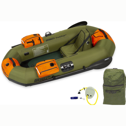 Sea Eagle PackFish7 Pro Fishing Package