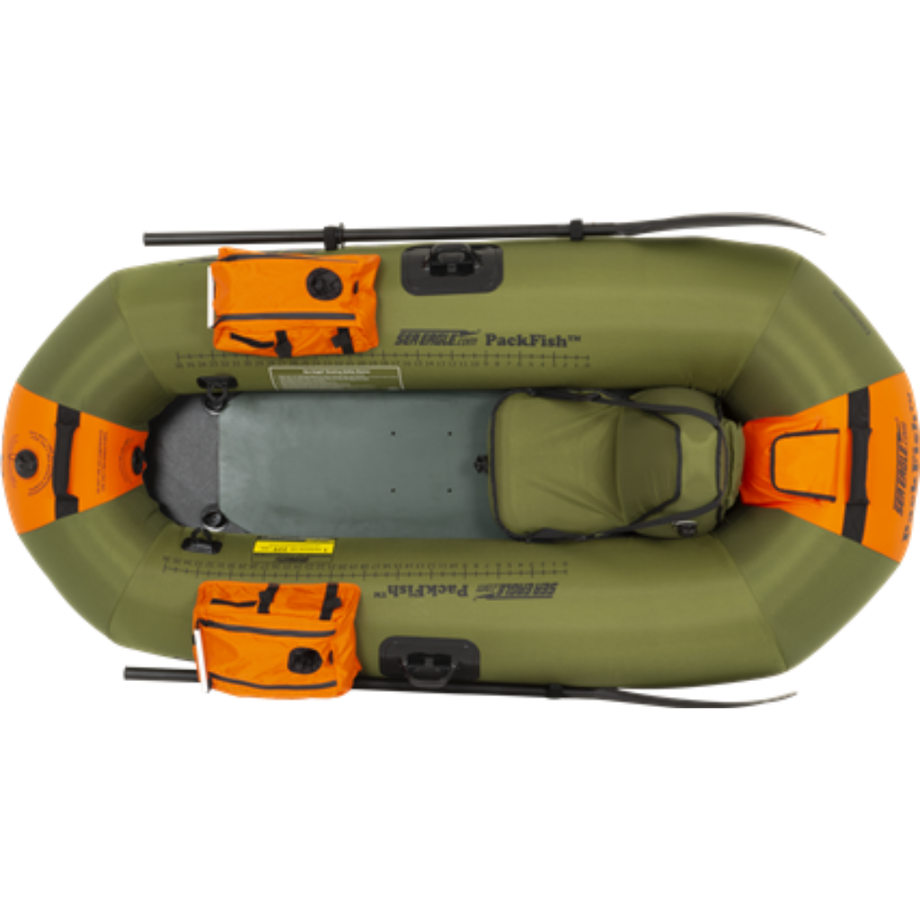Sea Eagle PackFish7 Deluxe Fishing Package