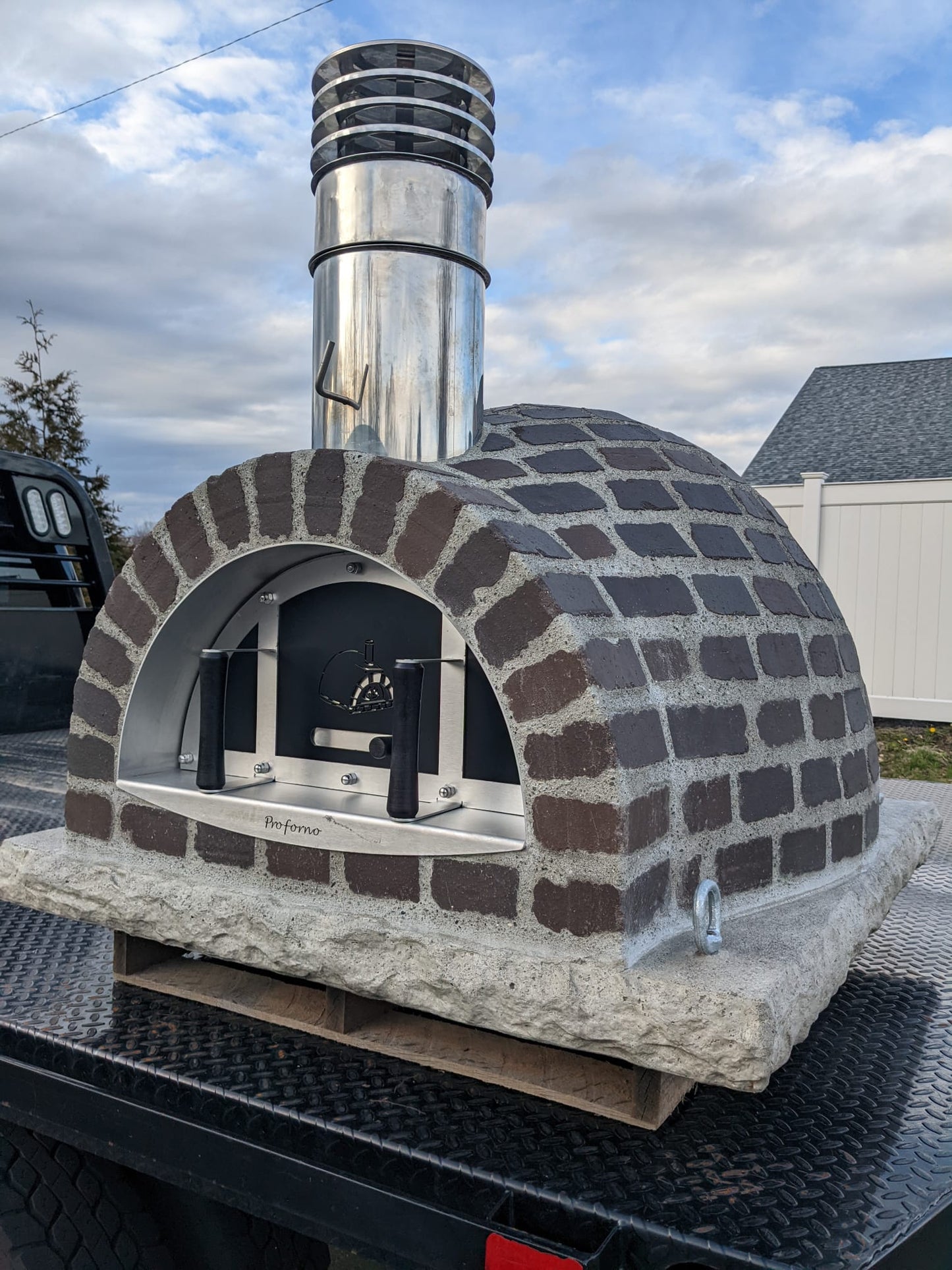 ProForno Blacksmith Traditional Wood Fired Brick Pizza Oven