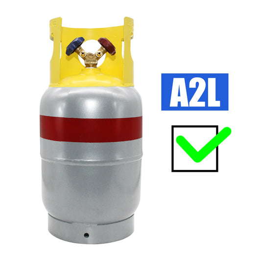 Flame King 30lb Refrigerant Recovery Cylinder Tank for A2L Refrigerants