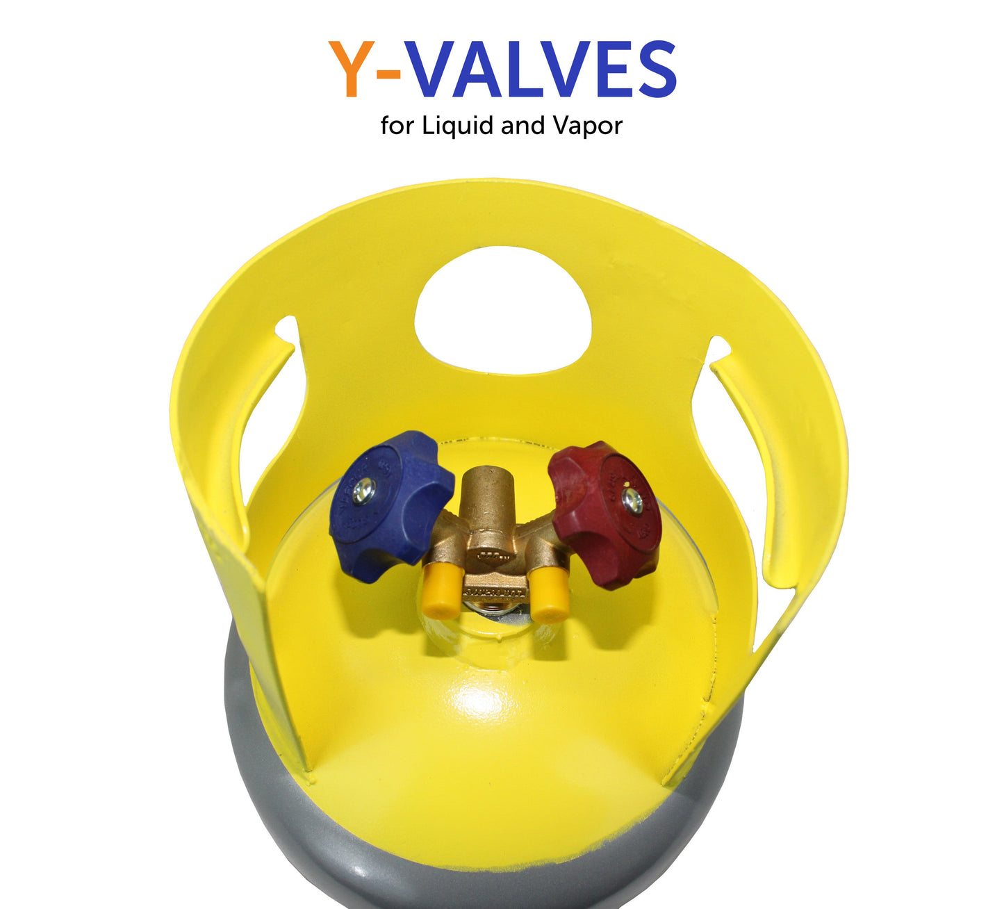 Flame King 30lb Refrigerant Recovery Cylinder Tank for A2L Refrigerants