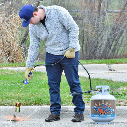 Flame King Propane Torch Weed Burner with Blast Trigger 320,000 BTU