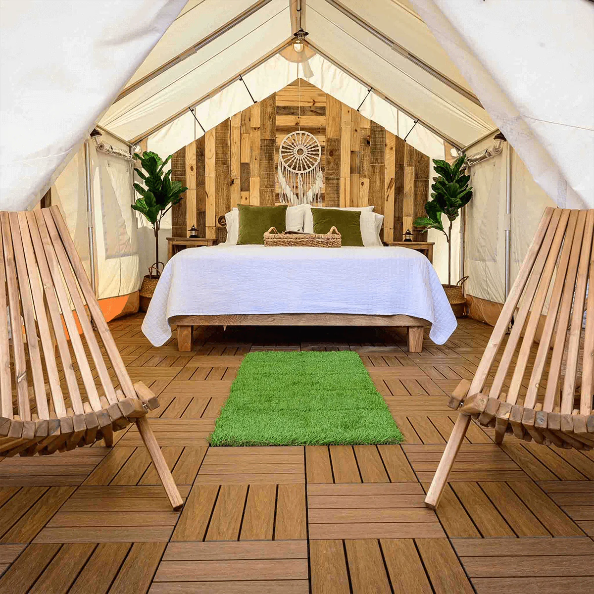 White Duck 14'x16' Alpha Wall Tent