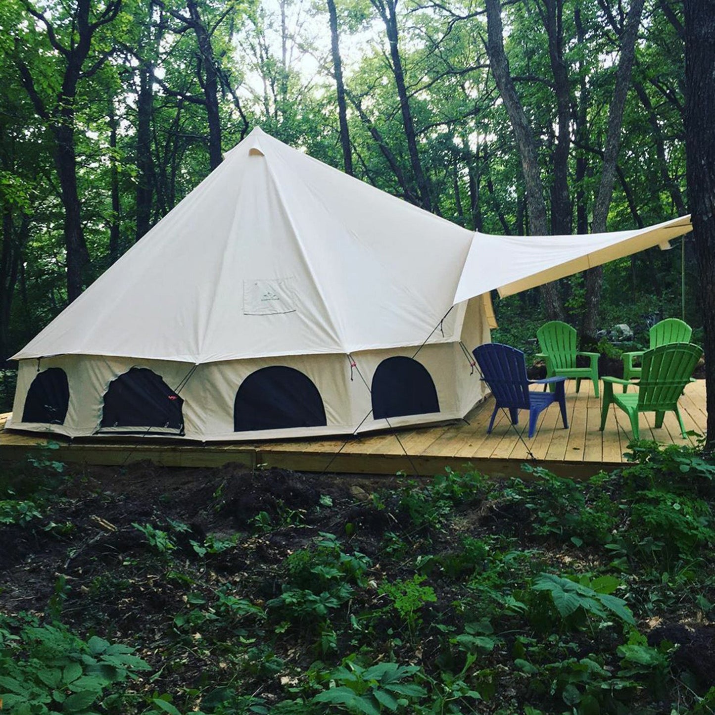White Duck Outdoors Avalon Bell Tent Awning