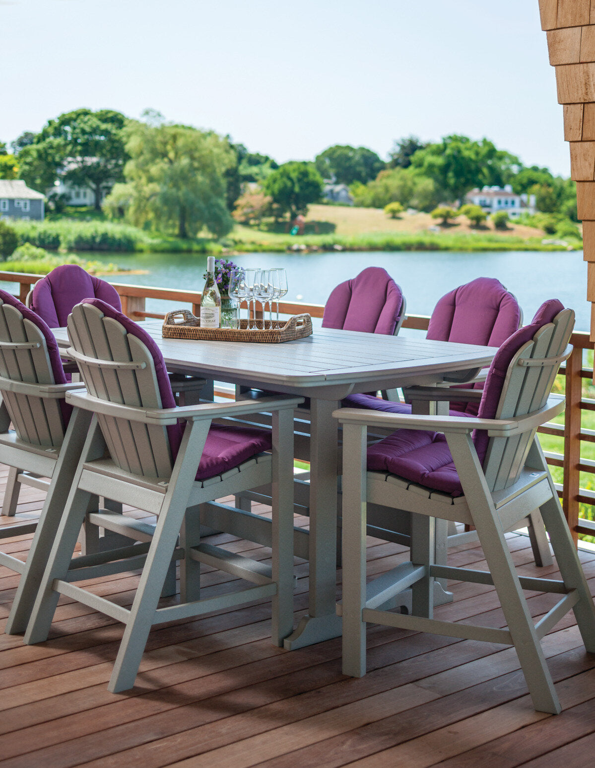 Seaside Casual Portsmouth Balcony Table 42" x 72"