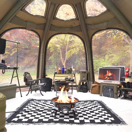 Coody Aurora Dome Forest Green Inflatable Shelter for 2-4 person