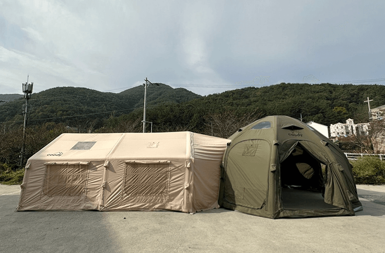 Coody Tent Connector Dome+3.6 (Beige) - for Aurora Dome-to-Tent(17.2, 13.6, Hub, 10)