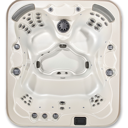 Patio Elegance Pioneer 5-Person Spa Hot Tub – Compact Luxury with Dual Captain’s Chairs for Ultimate Relaxation