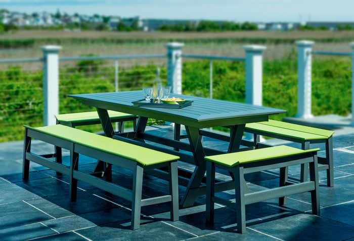 Seaside Casual SYM 6 ft. Dining Bench