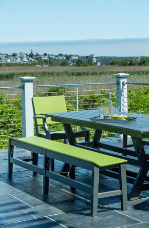 Seaside Casual SYM 6 ft. Dining Bench