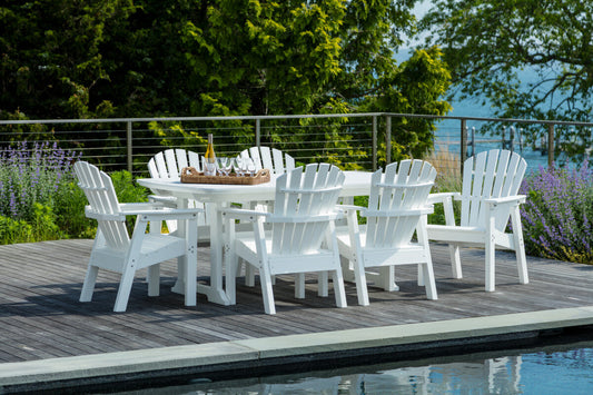 Seaside Casual Adirondack Shellback Dining Chair